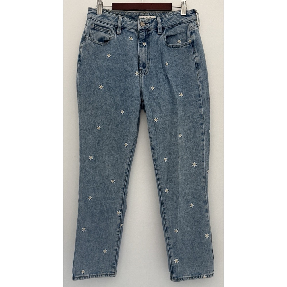 PACSUN Jeans Womens 26 Blue High Rise Bootcut Button Fly 100% Cotton